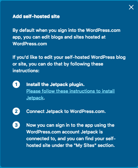 Add Self Hosted