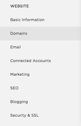 Domains