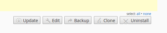 Click Backup below